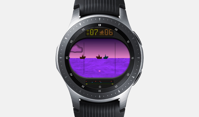 Лучшие игры для Galaxy Watch — Sea Wolf