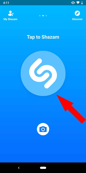 Shazam-нажмите, чтобы идентифицировать