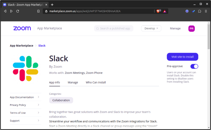 Slack-приложение для масштабирования