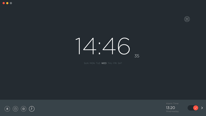 Будильник для сна — приложение с минимальным будильником для Mac