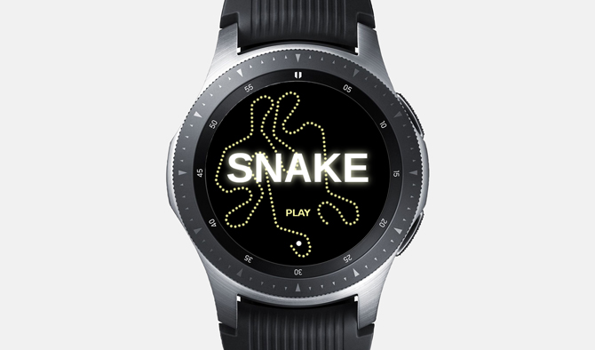Лучшие игры Galaxy Watch — Snake Circle