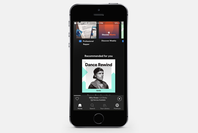 бесплатные приложения для потоковой передачи музыки — Spotify