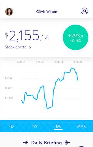 приложение для фондового рынка - Stockpile