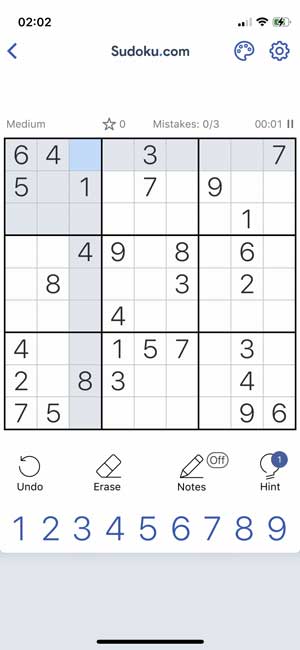 игра судоку для iPhone