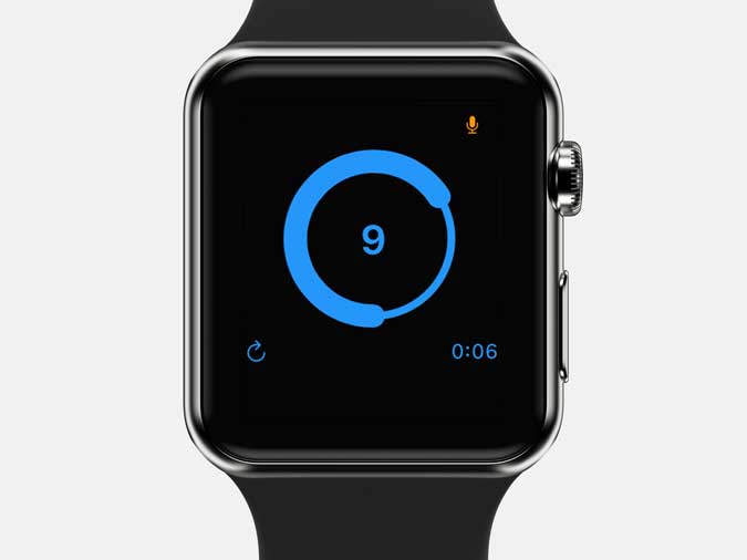 таймер зубной щетки для Apple Watch