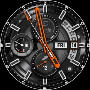 Циферблат Frontier на Galaxy Watch