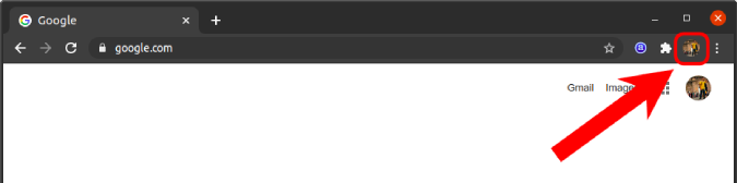 значок пользователя в хроме
