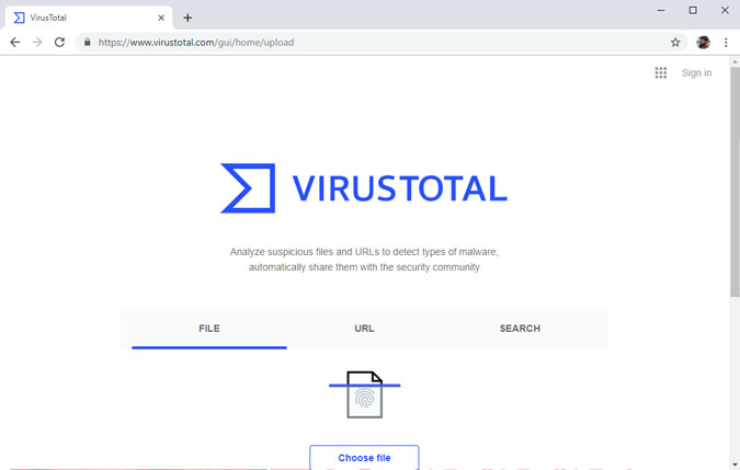 Лучшие веб-сайты для энтузиастов Android —virustotal