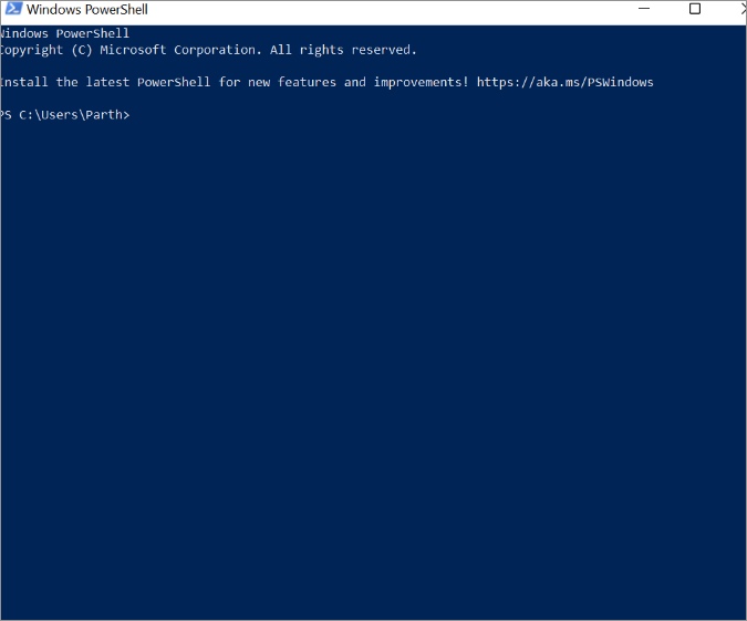 Windows PowerShell