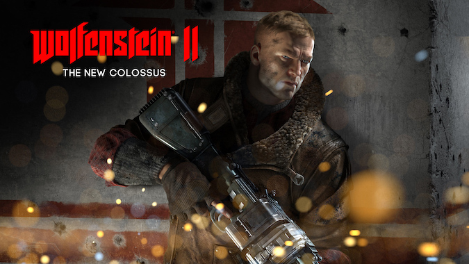 Wolfenstein II: The New Colossus — русский парень в пальто с огромным пистолетом. при должной триггерной дисциплине