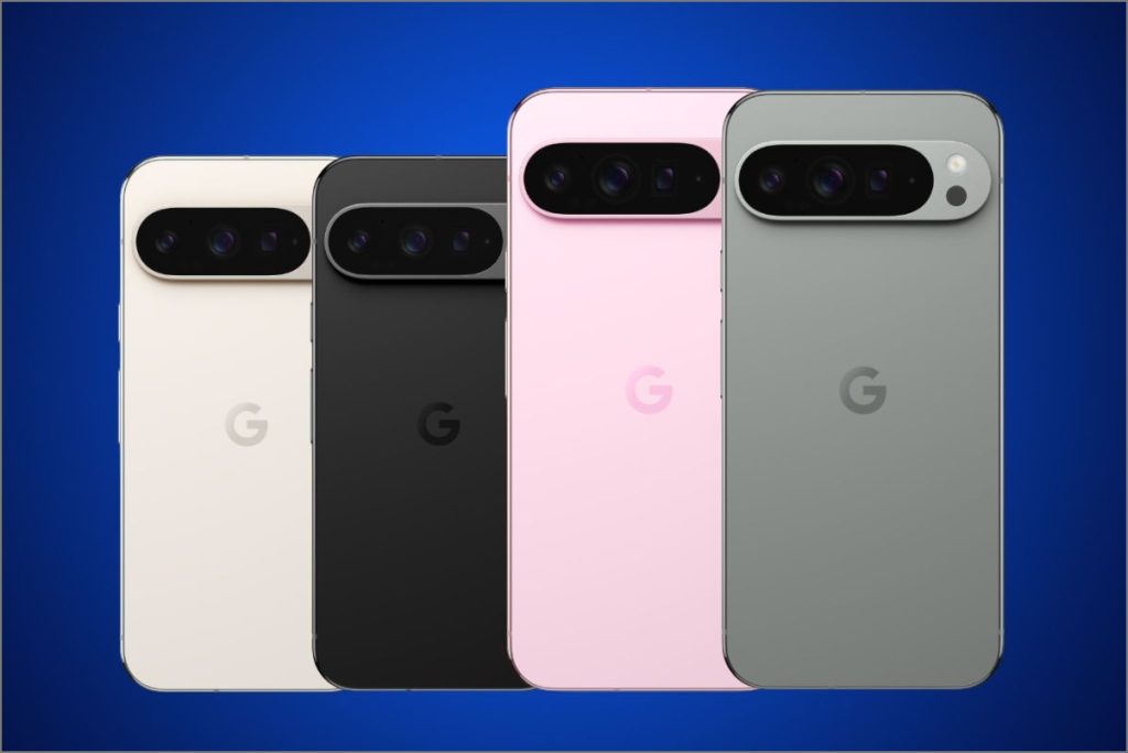 Дизайн Google Pixel 9 Pro и 9 Pro XL