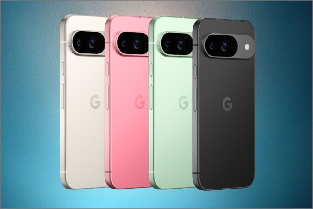 Цвета Google Pixel 9 Series