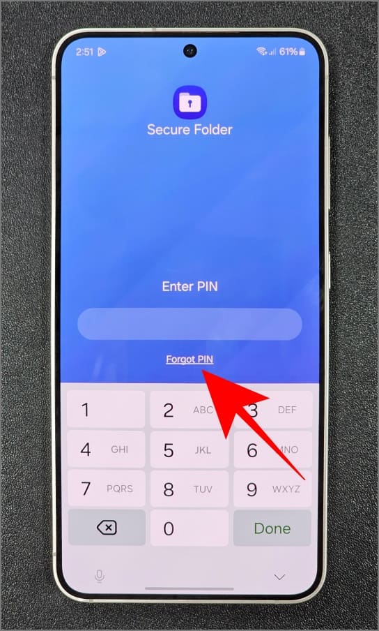 Забыли PIN-код в защищенной папке на телефоне Samsung