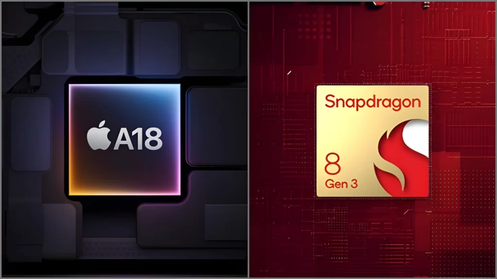 Apple A18 против Snapdragon 8 Gen 3