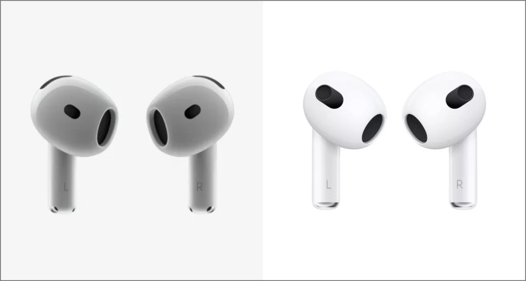 AirPods против дизайна AirPods 3