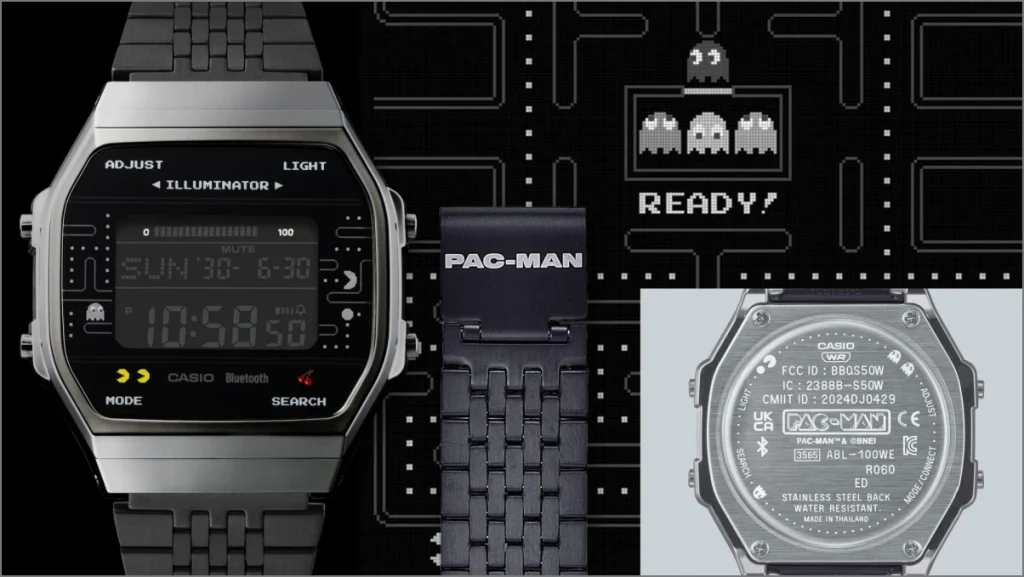 Часы Casio x Pac-Man ABL-100WEPC-1B