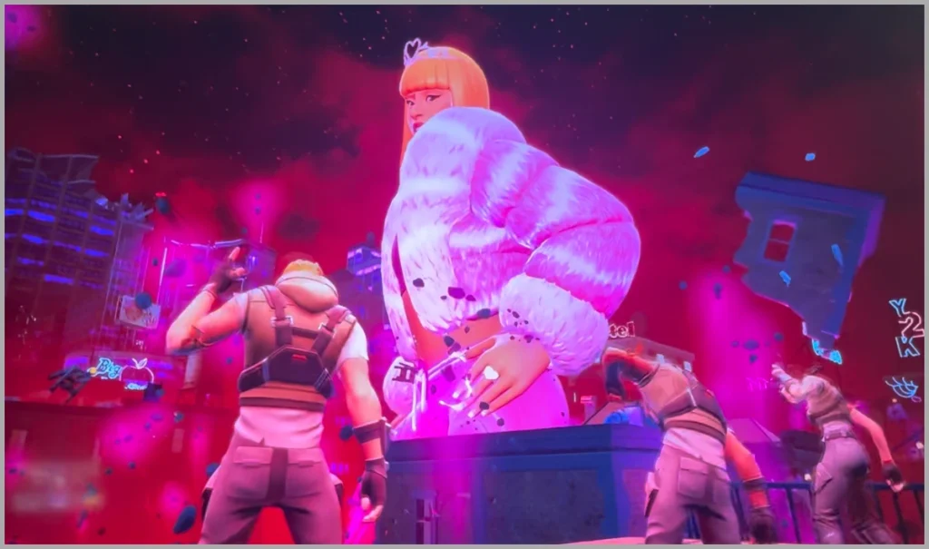 Ice Spice в Fortnite Remix The Finale