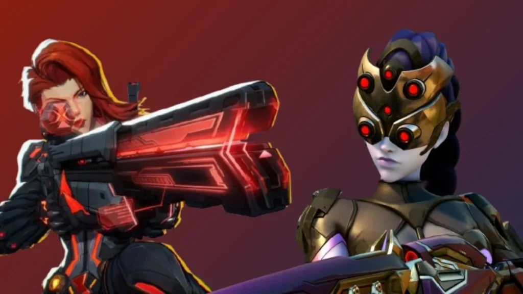 Marvel Rivals Black Widow по сравнению с Overwatch Widowmaker