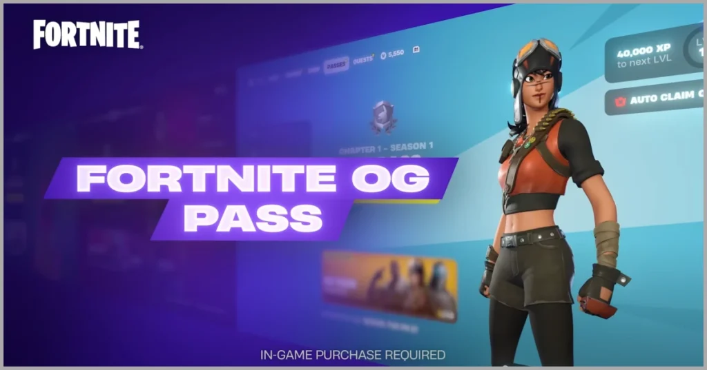 Что такое Fortnite OG Pass?