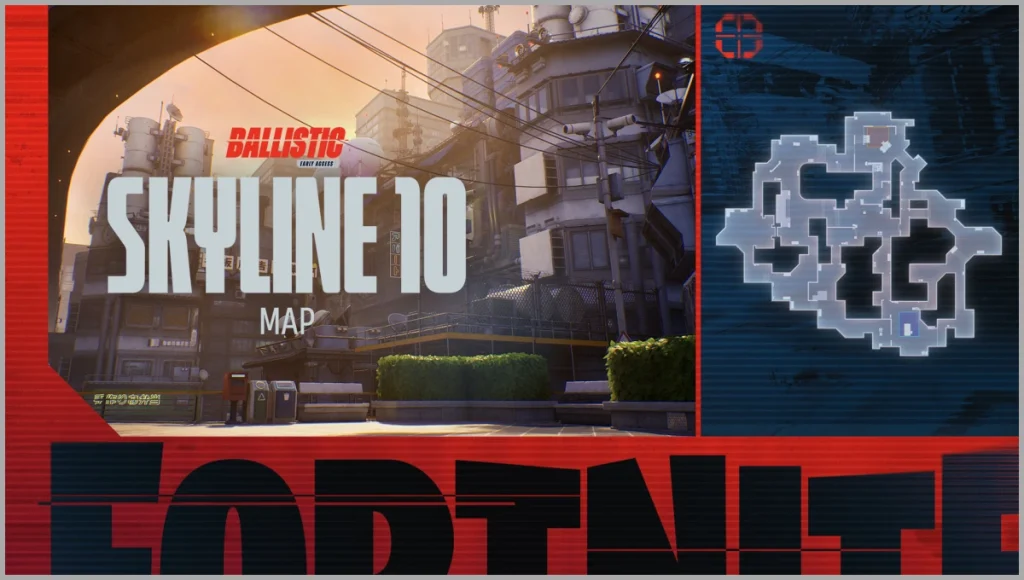 Карта Fortnite Ballistic Skyline 10