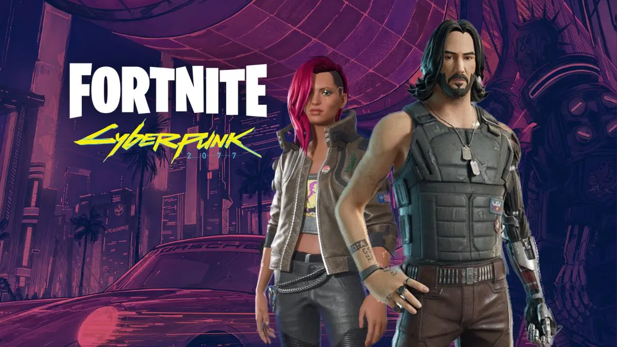 Дата выхода скинов Fortnite Cyberpunk 2077