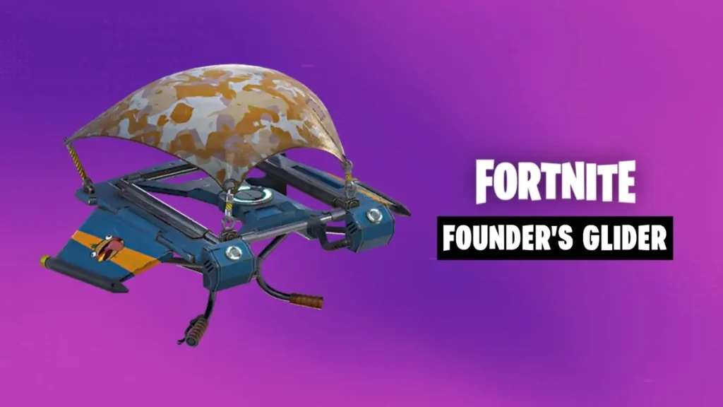 Эксклюзивный планер Fortnite Save the World Founders