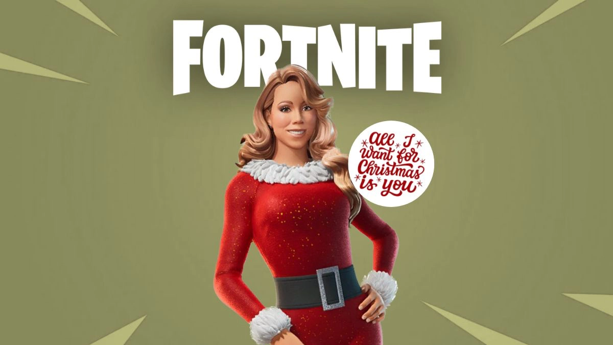 Зимний фестиваль Мэрайи Кэри Fortnite 2024