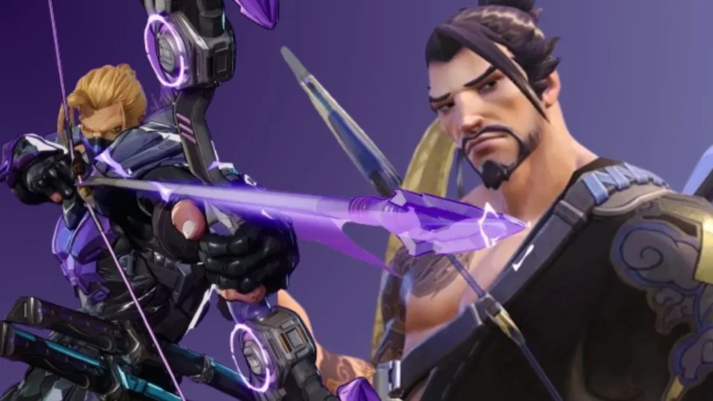 Marvel Rivals Hawkeye по сравнению с Overwatch Ханзо