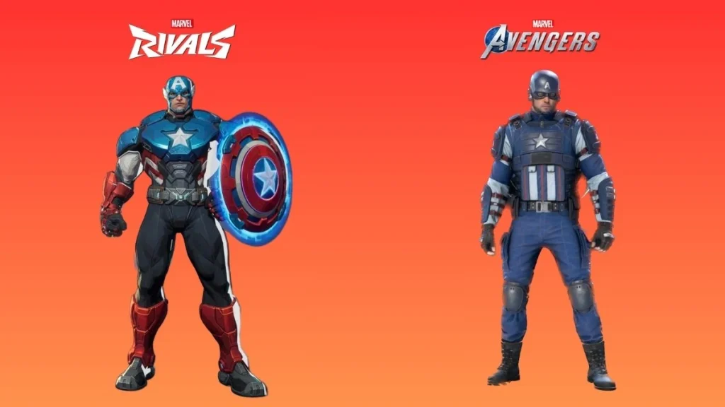 Классический костюм Капитана Америки в Marvel Rivals