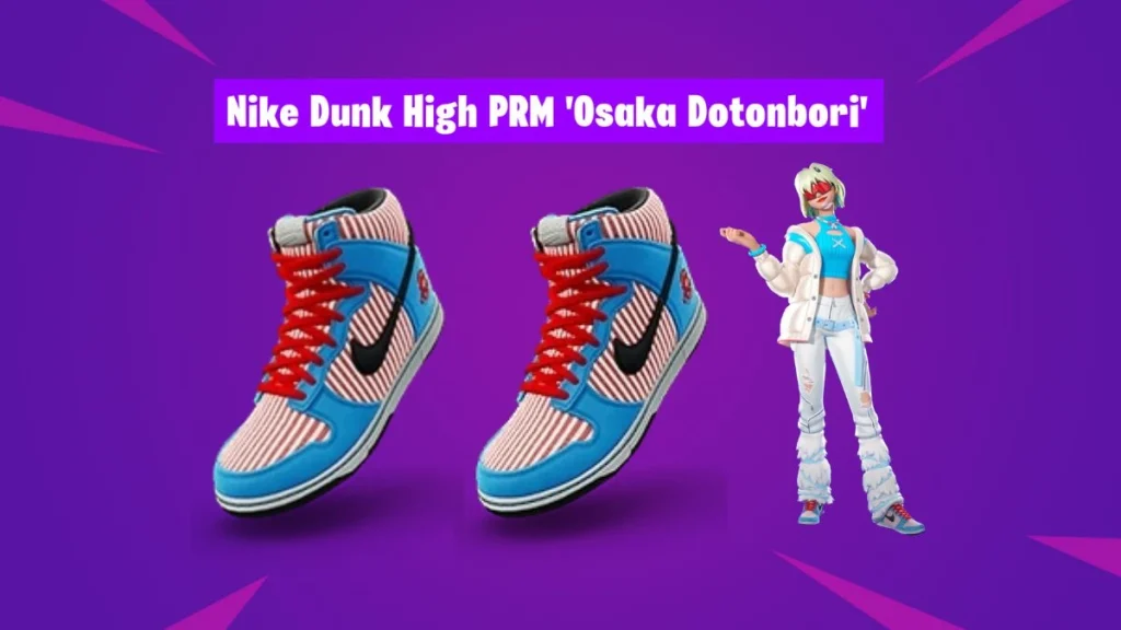 Участник саммита Иви в Nike Dunk High PRM «Osaka Dotonbori».